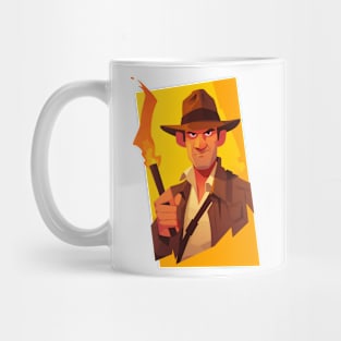 Daring Explorer with a Torch - Indy Mug